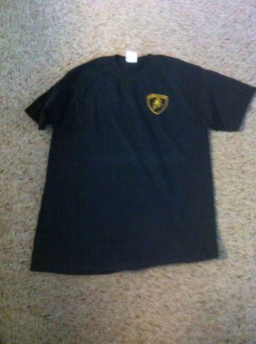 Lamborghini men's t shirt   black size m