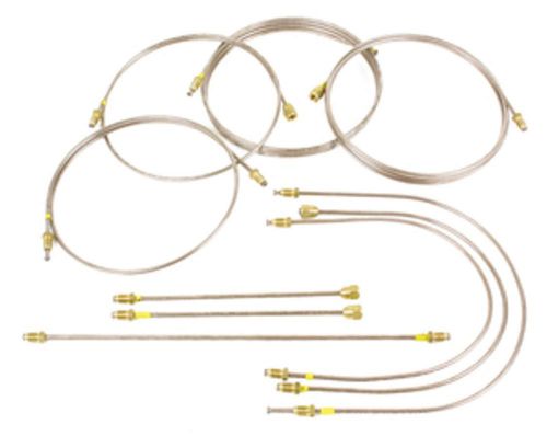 Brake pipe set mg midget 1963-1967 front disc brake