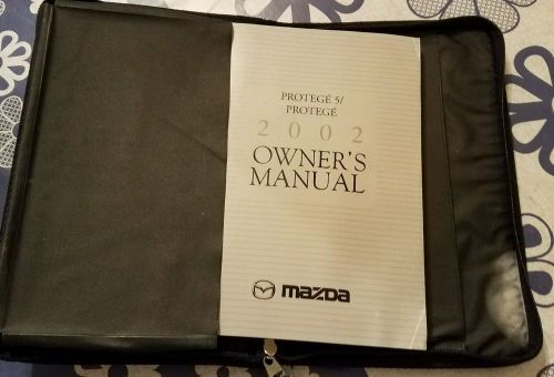 2002 mazda protege owners manual