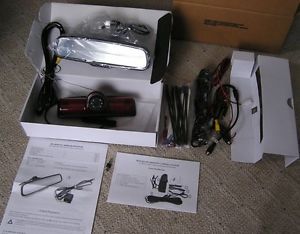 Ford f-series truck van rear camera mirror monitor kit 4.3&#034; oem us made back up