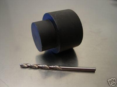 Cam cover bushing drill jig w/ drill 70-99 harley