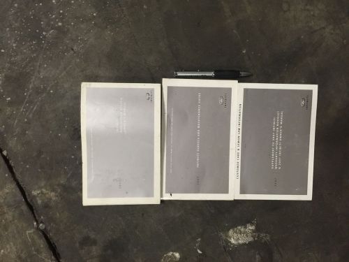2007 infiniti m35 m45 owners books manuals and pen !!