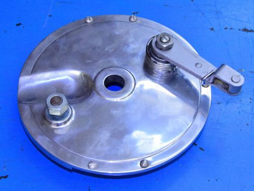 Royal enfield rear brake assembly and backing plate