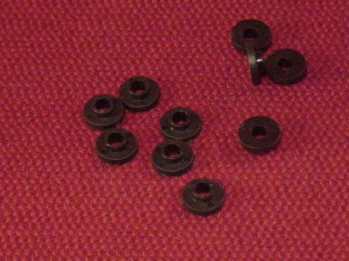 Alternator insulating bushing, plastic, 0.17" / 4.4mm id, 0.44" / 11.3mm od