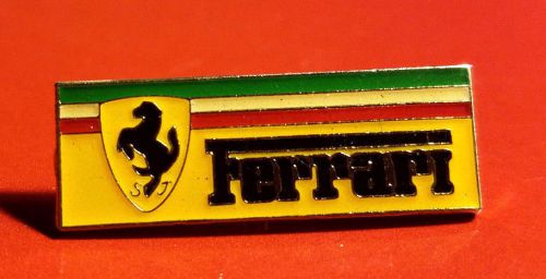 Ferrari lapel pin