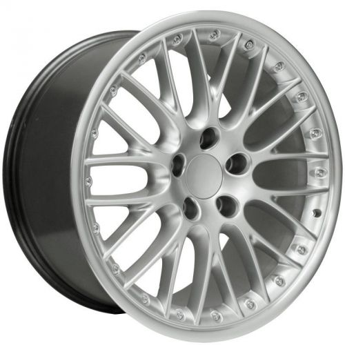 20 inch silver volkswagen touareg wheels replica rims machined polished lip (...