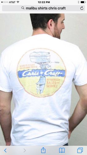 Malibu shirts chris craft shirt xlarge