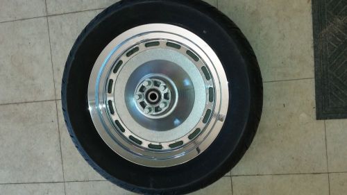 Harley davidson sportster 16&#034; front mag wheel 3/4 axle with new tire