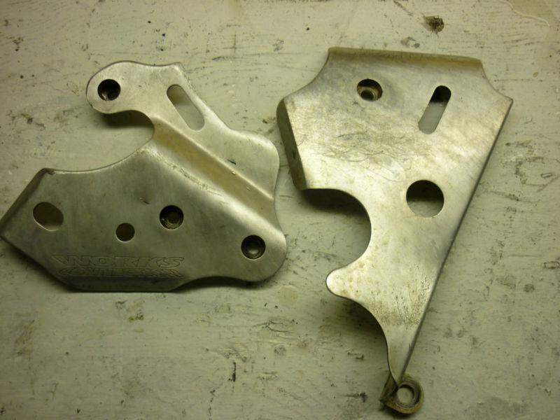 Sell 99 SUZUKI RM 250 WORKS CONNECTION FRAME GUARDS ALUMINUM in