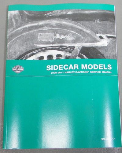 2008 to 2011 harley-davidson sidecar service manual -harley davidson sidecars