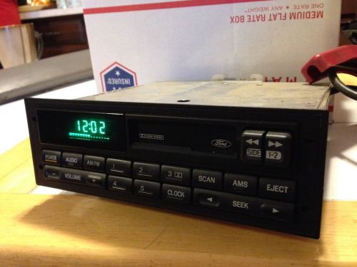 1990-1994 ford f150 250 350 bronco taurus xlt am fm cassette radio tested