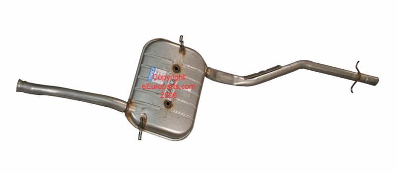 New starla muffler assembly 21447 volvo oe 31372155