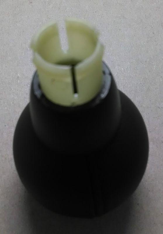 Mini Cooper OEM Leather Shift Knob New Black/Chrome, US $20.00, image 2