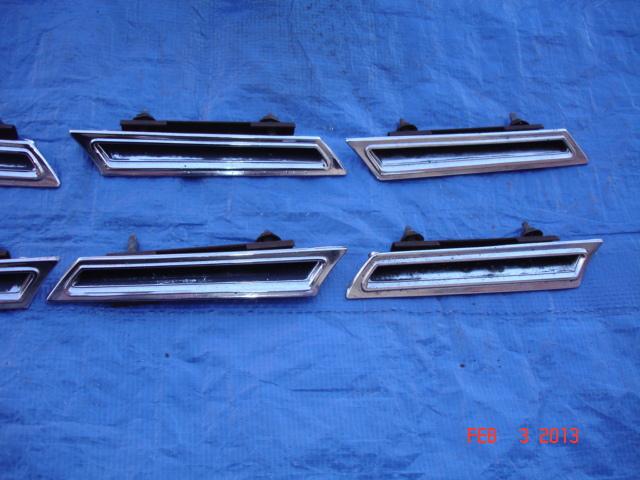 1971 Buick Electra 225 VENTI PORTS Estate Wagon Hood Trim Vent Moulding port , US $39.99, image 3