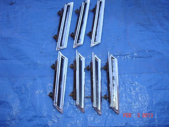 1971 Buick Electra 225 VENTI PORTS Estate Wagon Hood Trim Vent Moulding port , US $39.99, image 7