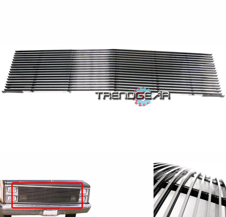 81-87 chevy/gmc c/k pickup suburban blazer jimmy upper billet grille 83 84 85 86