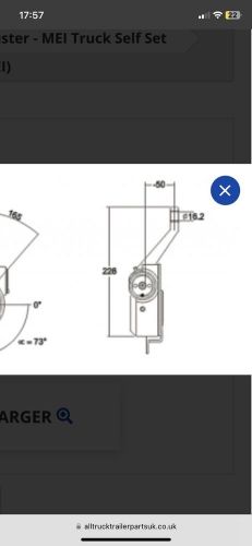 MEI Auto slack adjuster 4w2210, US $, image 5