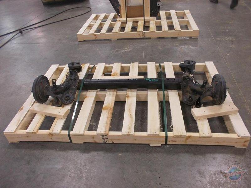 Rear axle beam fiesta 822402 11 12 13 loaded less shocks