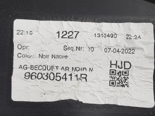 960305411R rear spoiler for DACIA DUSTER 1.5 DCI 2012 DARK GREY 1851066-, US $, image 3