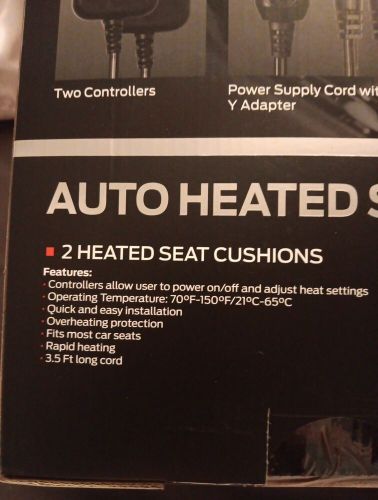 Monster Automatic Heated Car Seat Cushions (2-pk) New In Box, US $37.99, image 3