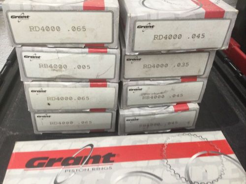 Nos grant race 4.00 bore small block ford chevy piston rings bulk lot usa made