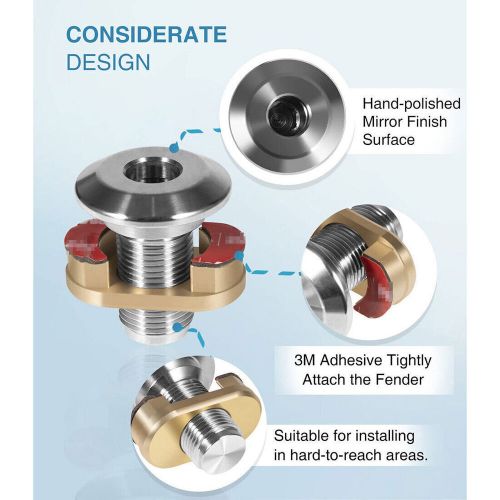 3/8'' Marine Stainless Steel Quick Release Boat Fender Kit Mount Holder Kit, US $79.99, image 5