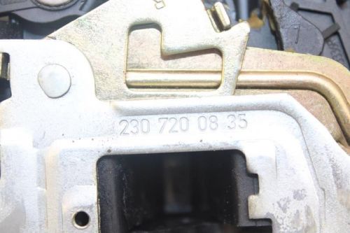 2005 MERCEDES SL500 R230 ROADSTER #344 RIGHT DOOR LOCK LATCH ACTUATOR KEYLESS GO, US $59.99, image 4