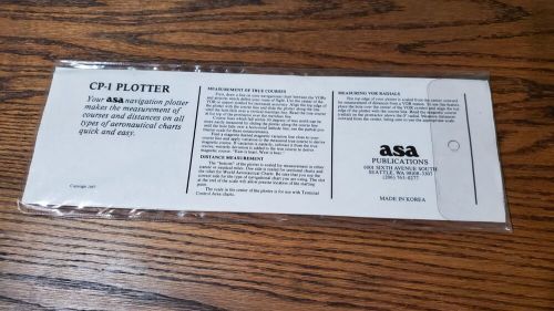 1987 ASA FIXED CHART PLOTTER VFR Sectional WAC Terminal ASA-CP-1, US $22.99, image 2
