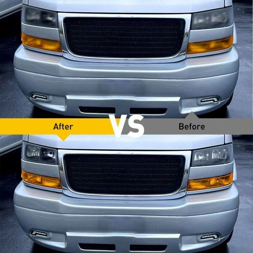 Headlight Set Fits 2003-2024 Chevrolet Express GMC 1500 Savana 2500 3500, US $114.99, image 6