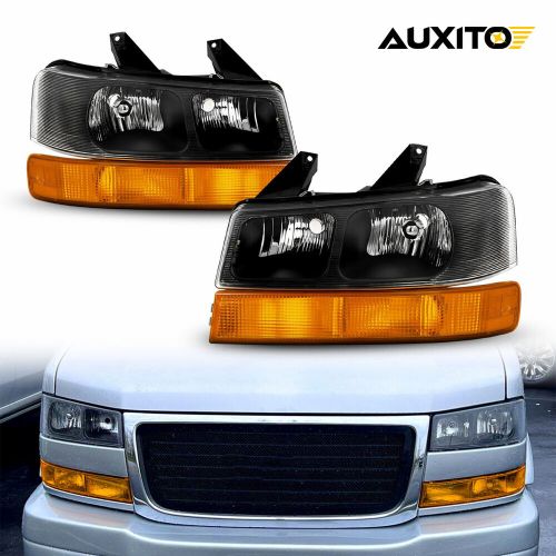 Headlight Set Fits 2003-2024 Chevrolet Express GMC 1500 Savana 2500 3500, US $114.99, image 12