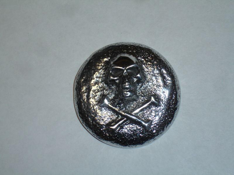 Sell Harley Oil Dip stick cover....Skull & Crossbones in Machesney Park