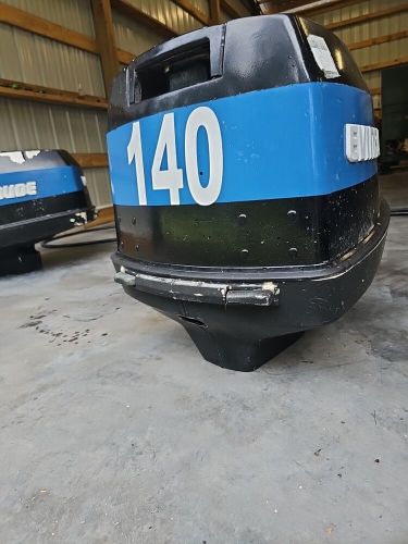 Evinrude johnson V4 120 140 Engine cowling set uper and lower cowling 0283080, US $150.00, image 4