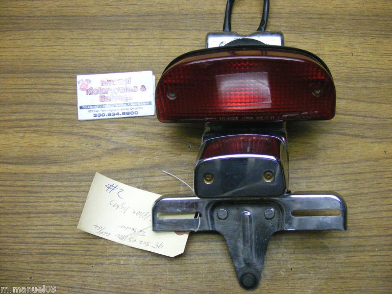 1995 95 suzuki vs1400 vs 1400 intruder tailight tail light and bracket #2