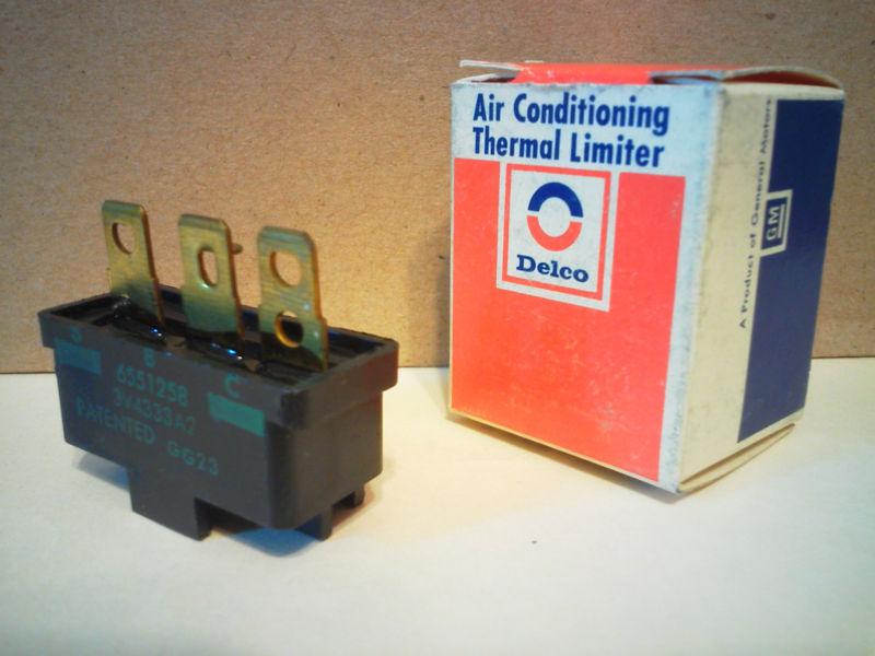 Buick gm ac delco air conditioning compressor thermal limiter fuse switch nos