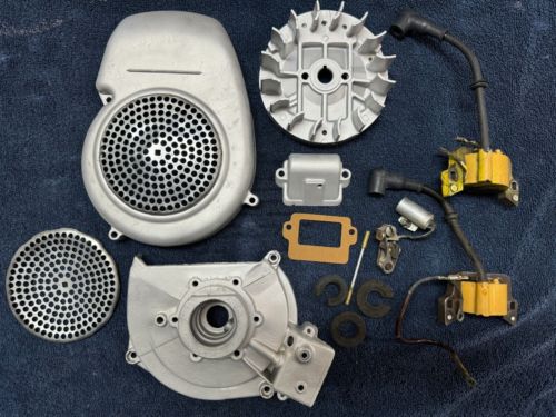 Vintage Go Kart McCulloch Mc10 Racing Engine Parts Lot Mac MC-10 Coil Flywheel, US $19.99, image 7