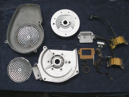 Vintage Go Kart McCulloch Mc10 Racing Engine Parts Lot Mac MC-10 Coil Flywheel, US $19.99, image 8