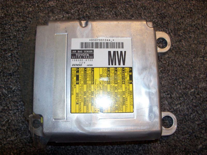 2008-2010 oem toyota highlander airbag control module sensor 89170-48240