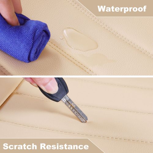 For Nissan Luxury Car Seat Cover 2 Seats Front Full Set Leather Protector, US $88.88, image 4