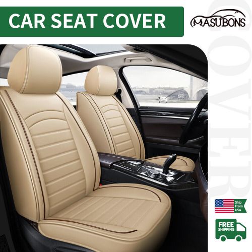 For Nissan Luxury Car Seat Cover 2 Seats Front Full Set Leather Protector, US $88.88, image 12