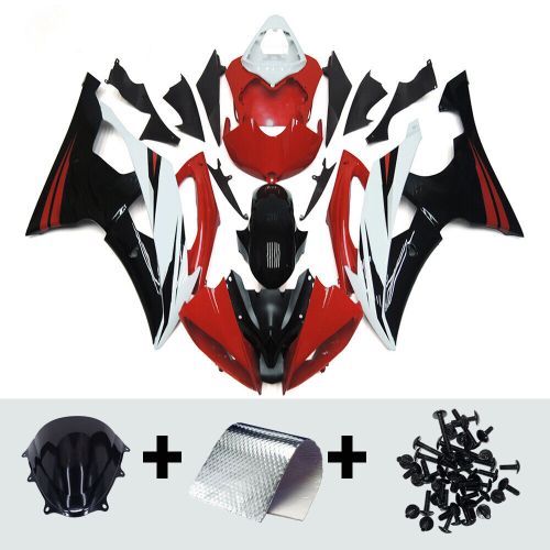 ABS Fairing Kit Yamaha YZF-R6 2008-2016 09 10 12 14 15 Bodywork Red Black White, US $371.95, image 9