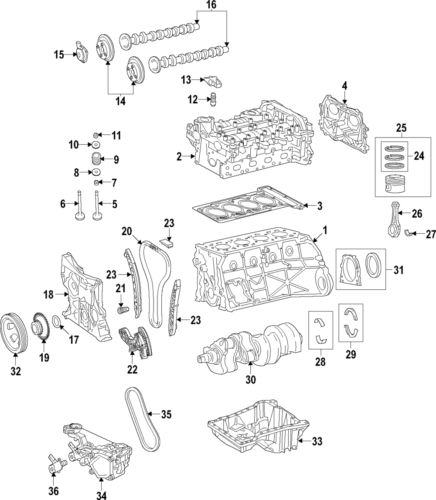 Genuine mercedes-benz engine oil pump 274-180-11-00
