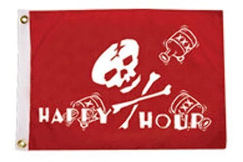 Taylor Made 5418 12 X18 Happy Hour Flag, US $29.24, image 3