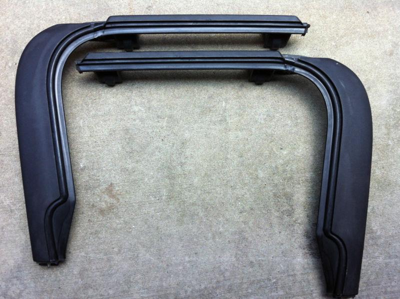 Sell Jeep Wrangler TJ OEM Soft Top Door Surrounds 19972006 pair soft