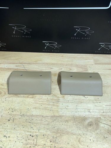 1992-1999 Chevy GMC Suburban Third Row Seat Belt DELETE PANEL Trim DARK TAN, US $40.00, image 4