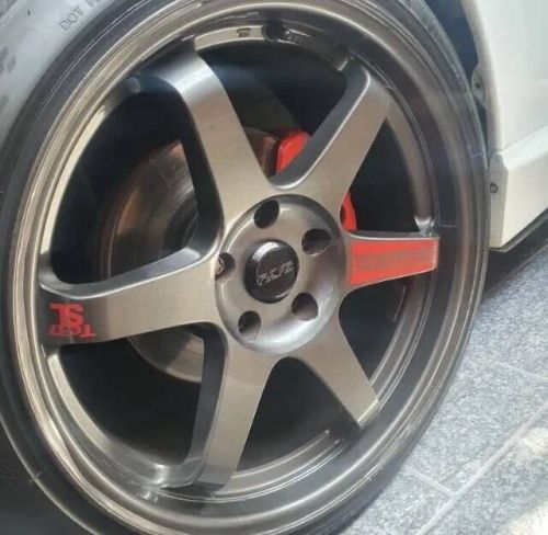 RAYS Center Cap TE37ULTRA SAGA RAYS Wheel Center Cap TE37 SL Black WORK #YN0GT4, US $63.44, image 3