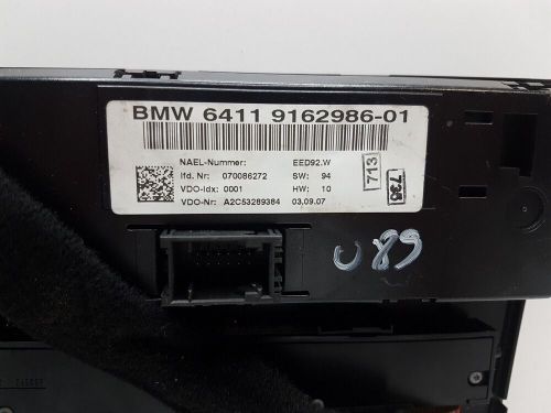 BMW 1 SERIES E82 E87 2007 AC HEATER CLIMATE CONTROL MODULE 6411 9162986, US $45.96, image 2
