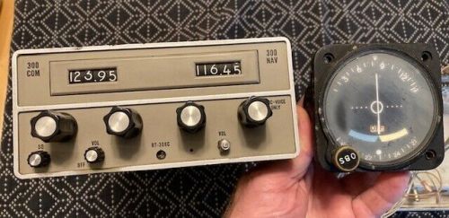 Cessna/ARC RT-308C 300 NAV/COM W/ Indicator, tray & connector, US $75.00, image 7
