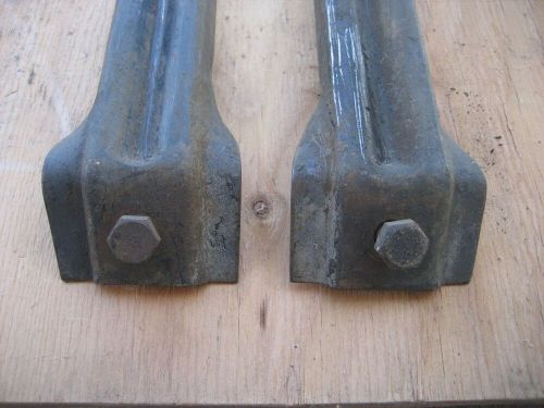 1955 chevy front bumper brackets-1955 chevy front bumper outer brackets-pair