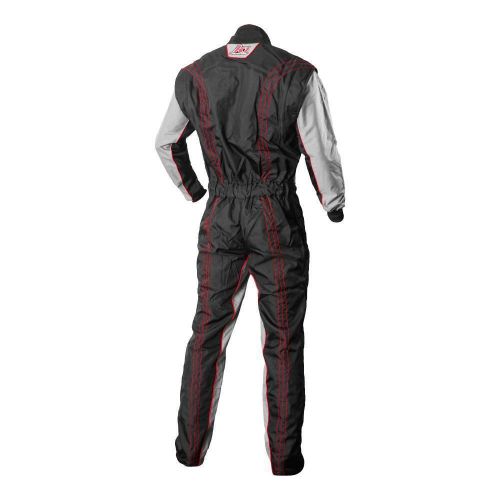 K1 RaceGear 10-GK2-R-2XL GK2 Karting Suit, Black, Red, 2XL, US $159.99, image 2