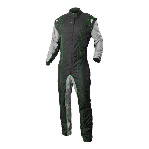 K1 RaceGear 10-GK2-R-2XL GK2 Karting Suit, Black, Red, 2XL, US $159.99, image 3